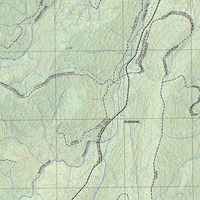 Getlost Map 8526-4S Courabyra NSW Topographic Map V15 1:25,000