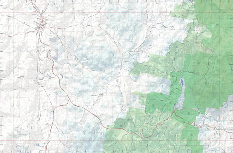 Getlost Map 8724-1N Nimmitabel NSW Topographic Map V15 1:25,000
