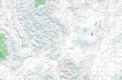 Getlost Map 9033-3N Sandy Hollow NSW Topographic Map V15 1:25,000