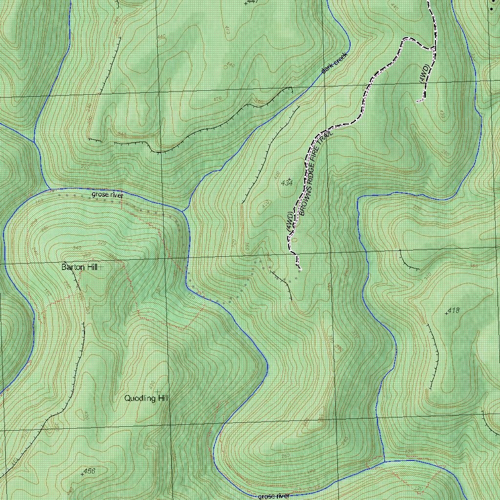 Getlost Map 90304N Kurrajong NSW Topographic Map V15 125,000 by
