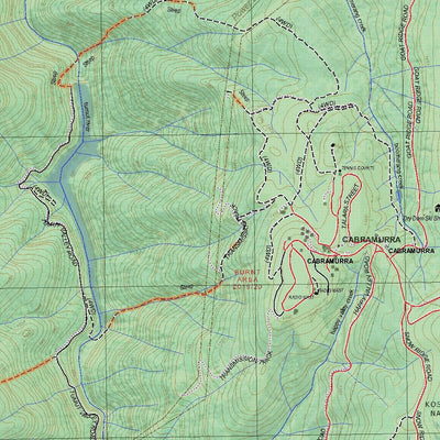 Getlost Map 8526-2S Cabramurra NSW Topographic Map V15 1:25,000
