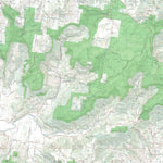 Getlost Map 9028-4S Kangaroo Valley NSW Topographic Map V15 1:25,000
