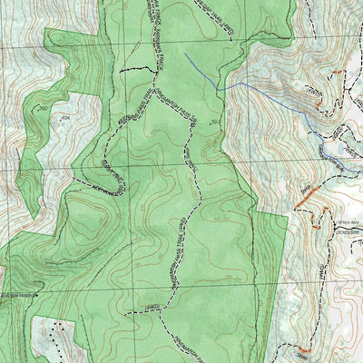 Getlost Map 9028-4S Kangaroo Valley NSW Topographic Map V15 1:25,000