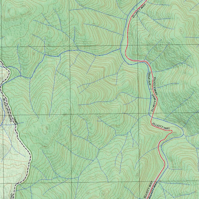 Getlost Map 8526-2N Ravine NSW Topographic Map V15 1:25,000