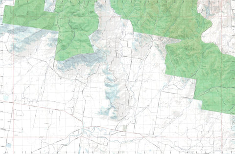Getlost Map 8937-3S Billyena NSW Topographic Map V15 1:25,000