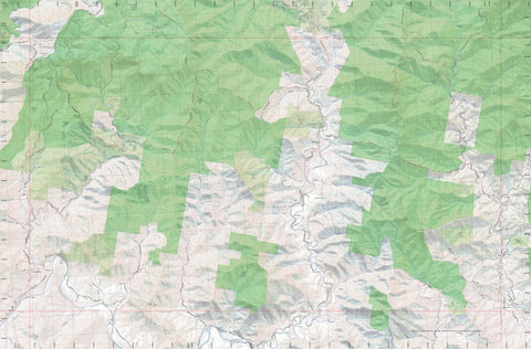 Getlost Map 9336-1S Five Day Creek NSW Topographic Map V15 1:25,000
