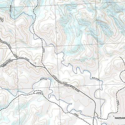 Getlost Map 9333-4S Warranulla NSW Topographic Map V15 1:25,000