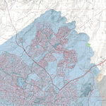 Getlost Map 8727-4S Hall NSW Topographic Map V15 1:25,000