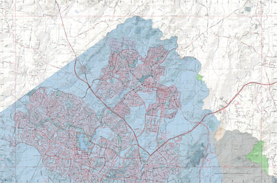 Getlost Map 8727-4S Hall NSW Topographic Map V15 1:25,000