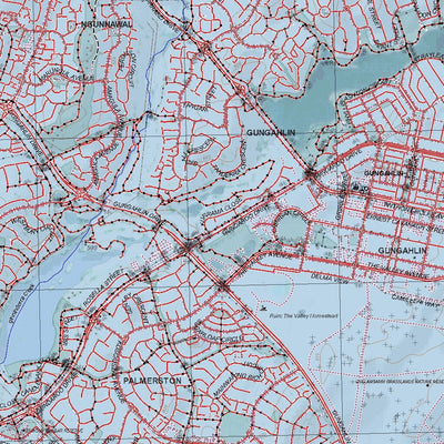 Getlost Map 8727-4S Hall NSW Topographic Map V15 1:25,000