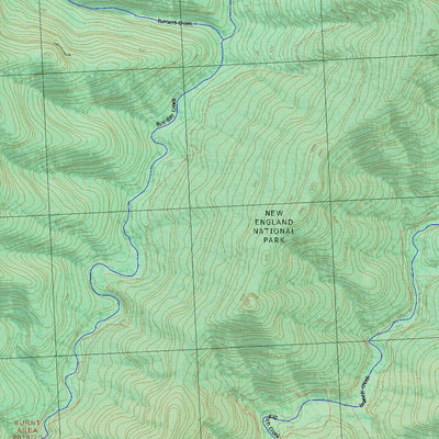 Getlost Map 9336-1N Hyatts Flat NSW Topographic Map V15 1:25,000