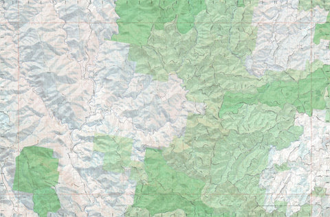 Getlost Map 9334-4N Kokomerican NSW Topographic Map V15 1:25,000