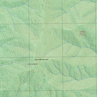 Getlost Map 8525-3S Youngal NSW Topographic Map V15 1:25,000