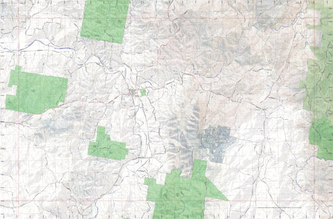 Getlost Map 8725-1S Numeralla NSW Topographic Map V15 1:25,000