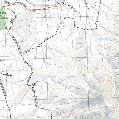 Getlost Map 8725-1S Numeralla NSW Topographic Map V15 1:25,000