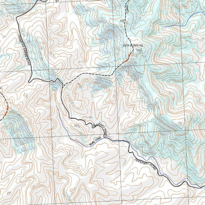 Getlost Map 9333-4N Gangat NSW Topographic Map V15 1:25,000