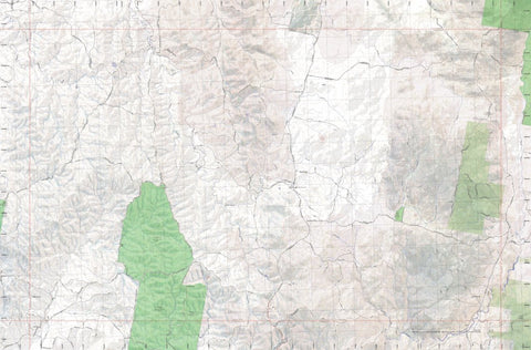 Getlost Map 8725-1N Cowra Creek NSW Topographic Map V15 1:25,000