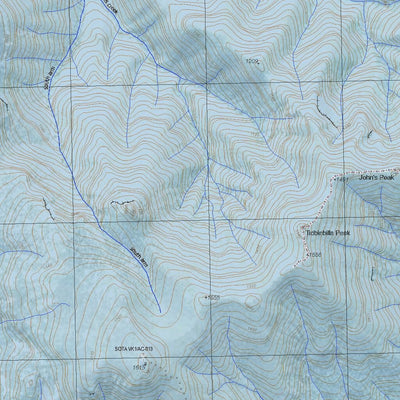 Getlost Map 8627-2S Tidbinbilla NSW Topographic Map V15 1:25,000