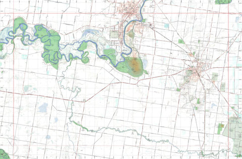 Getlost Map 8125-1N Dugays Bridge NSW Topographic Map V15 1:25,000
