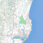 Getlost Map 9640-3N Ballina NSW Topographic Map V15 1:25,000