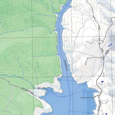 Getlost Map 8625-3N Kalkite Mountain NSW Topographic Map V15 1:25,000