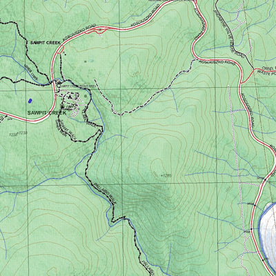 Getlost Map 8625-3N Kalkite Mountain NSW Topographic Map V15 1:25,000