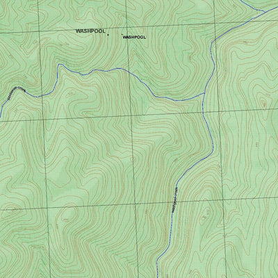 Getlost Map 9339-2N Washpool NSW Topographic Map V15 1:25,000