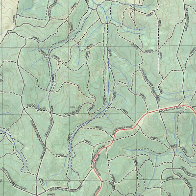 Getlost Map 8527-3S Wondalga NSW Topographic Map V15 1:25,000