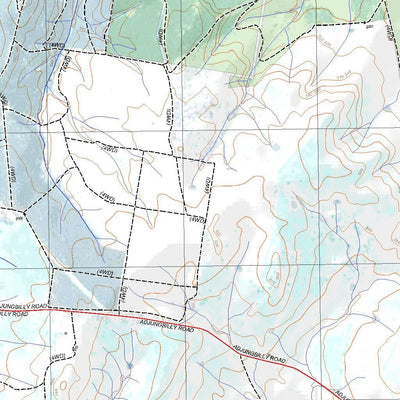 Getlost Map 8527-1N Adjungbilly NSW Topographic Map V15 1:25,000