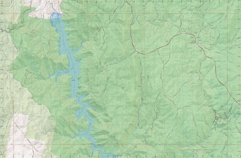 Getlost Map 8526-1S Yarrangobilly NSW Topographic Map V15 1:25,000