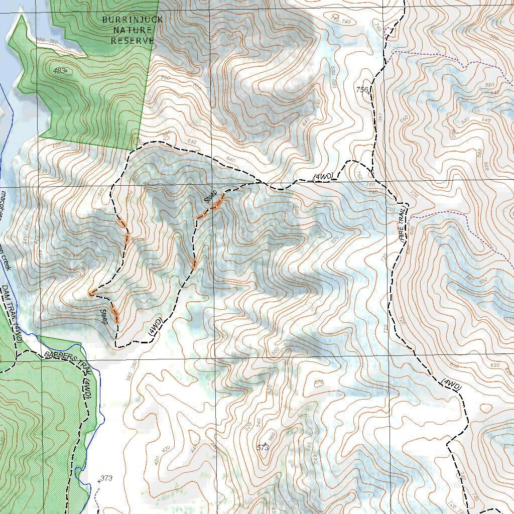 Getlost Map 8627-4N Wee Jasper NSW Topographic Map V15 1:25,000 by ...