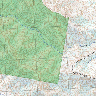 Getlost Map 9234-2N Tibbuc NSW Topographic Map V15 1:25,000