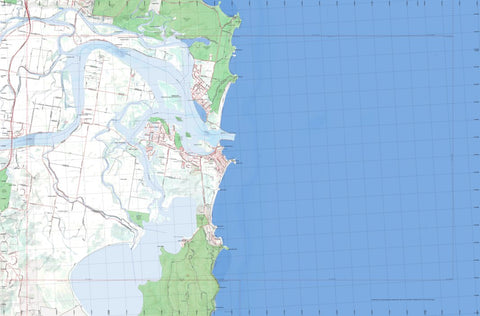 Getlost Map 9539-2S Yamba NSW Topographic Map V15 1:25,000