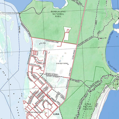Getlost Map 9539-2S Yamba NSW Topographic Map V15 1:25,000