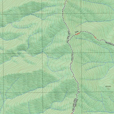 Getlost Map 8525-3N Scammels Lookout NSW Topographic Map V15 1:25,000