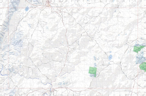Getlost Map 8625-2S Wullwye NSW Topographic Map V15 1:25,000