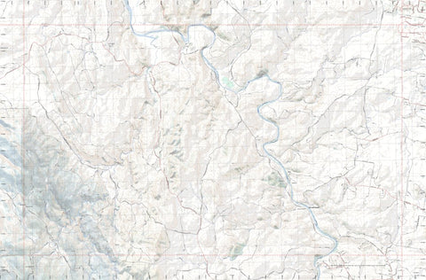 Getlost Map 8627-1N Taemas Bridge NSW Topographic Map V15 1:25,000