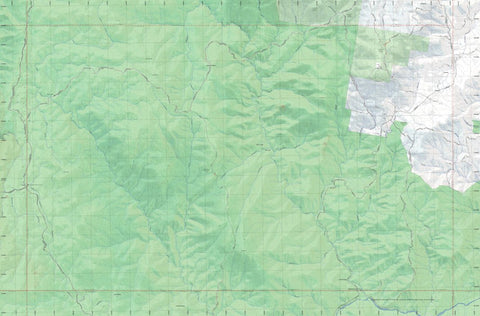 Getlost Map 8524-1S Charcoal Range NSW Topographic Map V15 1:25,000