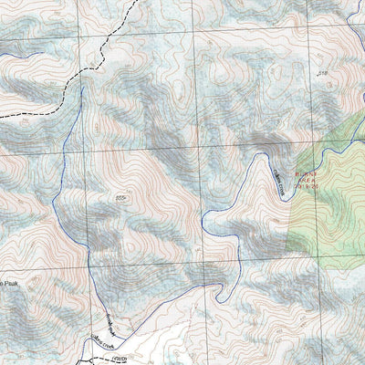 Getlost Map 9340-1N Tooloom NSW Topographic Map V15 1:25,000