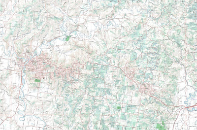 Getlost Map 9540-2N Lismore NSW Topographic Map V15 1:25,000