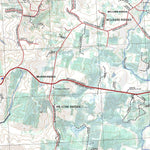 Getlost Map 9540-2N Lismore NSW Topographic Map V15 1:25,000