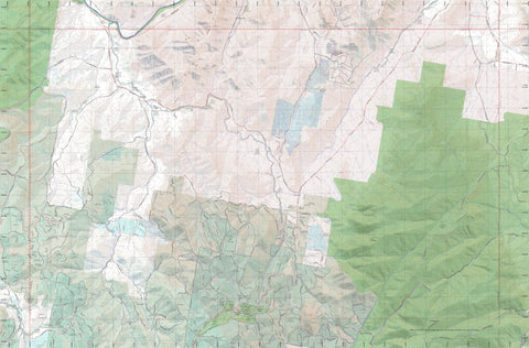 Getlost Map 8425-4N Burrowye NSW Topographic Map V15 1:25,000