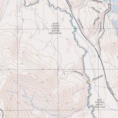Getlost Map 8425-4N Burrowye NSW Topographic Map V15 1:25,000