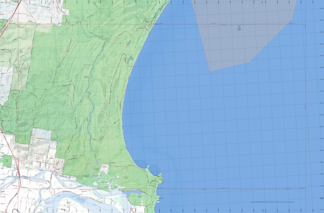 Getlost Map 95392N Woombah NSW Topographic Map V15 125,000 map by