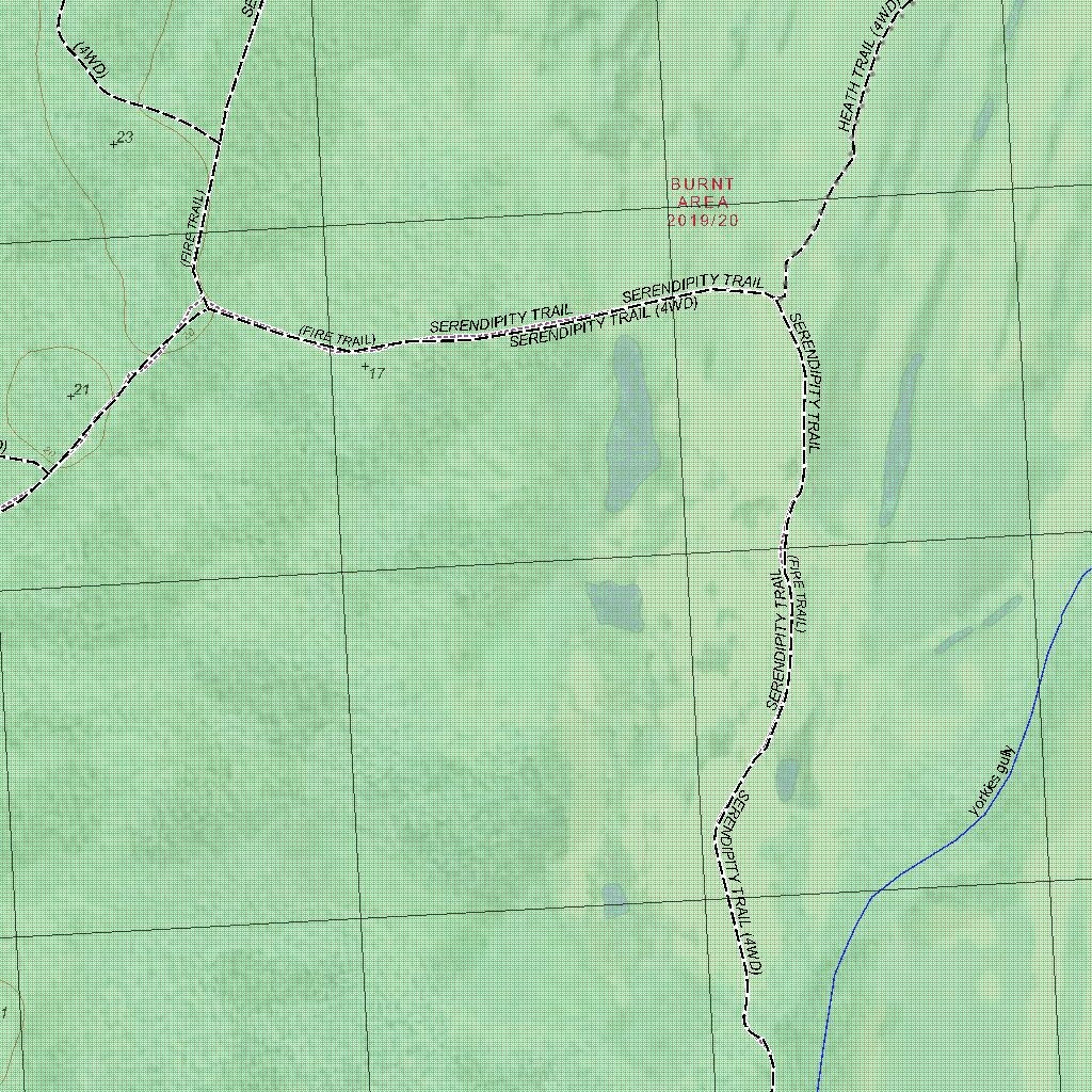 Getlost Map 95392N Woombah NSW Topographic Map V15 125,000 map by