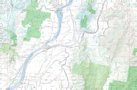 Getlost Map 9538-4N Tyndale NSW Topographic Map V15 1:25,000