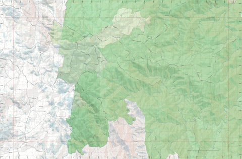 Getlost Map 9338-3S Sara River NSW Topographic Map V15 1:25,000