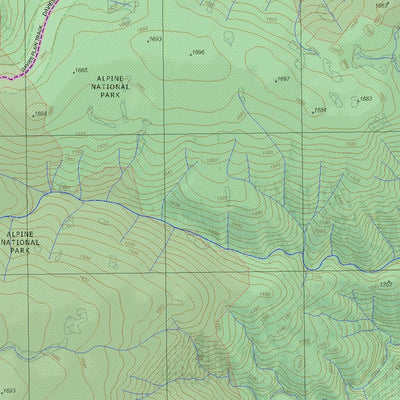 Getlost Map 8524-4S Davies Plain NSW Topographic Map V15 1:25,000