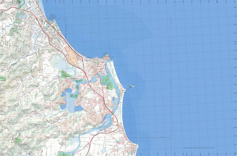 Getlost Map 9641-4S Tweed Heads NSW Topographic Map V15 1:25,000