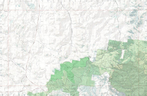 Getlost Map 9235-3N Branga Plains NSW Topographic Map V15 1:25,000